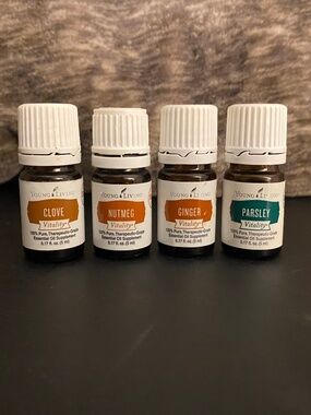 Young Living essential oils nutmeg, ginger parsley 5ml